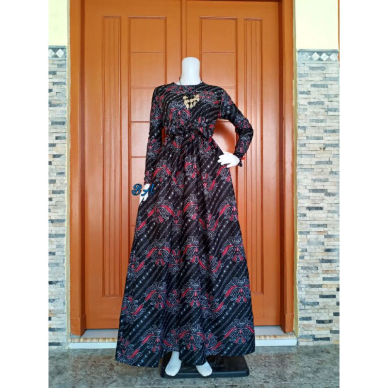 Gamis Batik Motif Baru