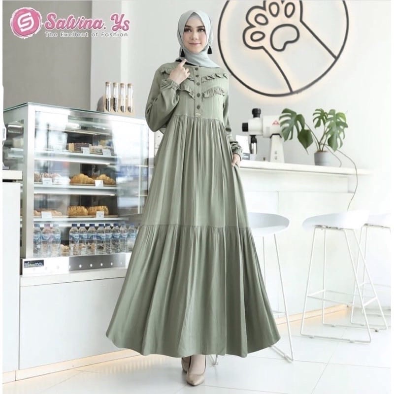 SALE!!! SALVINA/LENORA GAMIS DRESS RAYON PREMIUM BUSUI