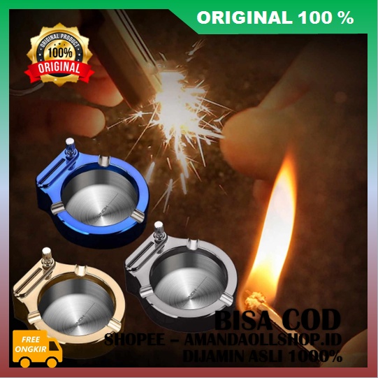 Asbak Korek Premium Asbak Unik Asbak Elektrik ASLI