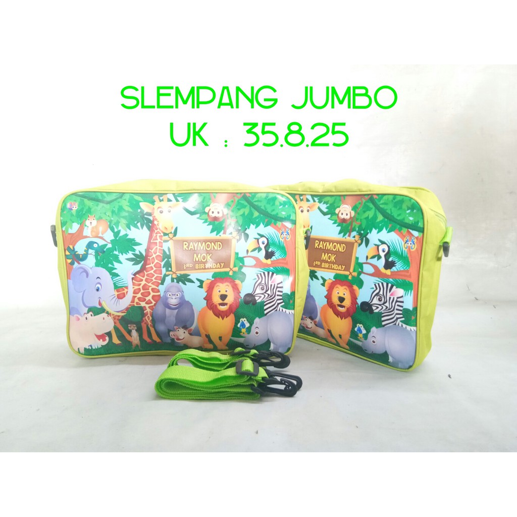 

Slempang custom/ slempang anak/ tas anak custom/ tas ultah murah/ tas ulang tahun anak