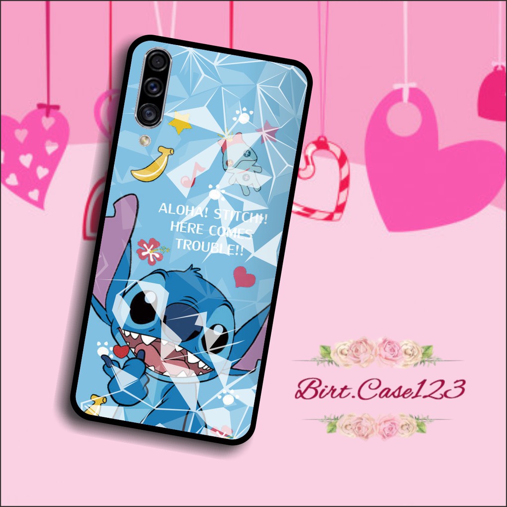 softcase diamond gambar STITCH Oppo A3s A1k A5 A9 2020 A7 F9 A5s A31 A52 A92 A37 A53 A83 F1s BC658