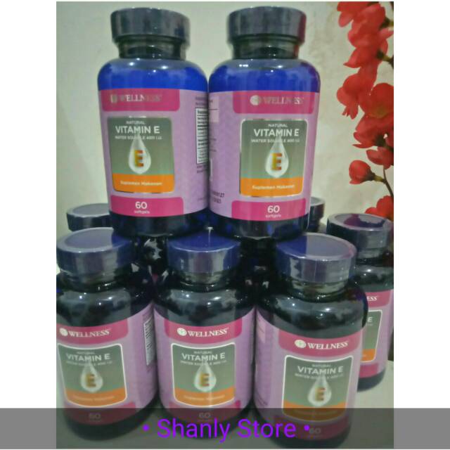 Vitamin E 400iu Wellness Water Soluble