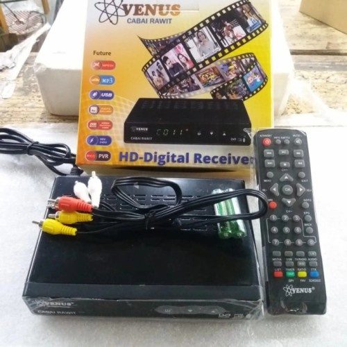 ELEKTRONIK TV & AKSESORIS SET TOP BOX ICHIKO DVB 8000HD ALAT PENERIMA SIARAN TV DIGITAL ORIGINAL