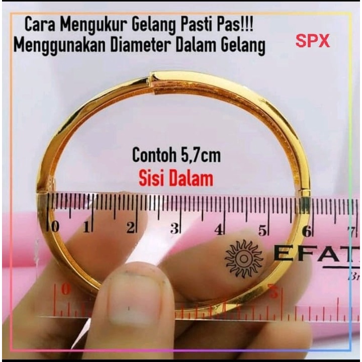 Gelang Tangan Bangle Wanita Titanium Xuping Perhiasan Aksesoris Fashion Lapis Emas Anti Karat