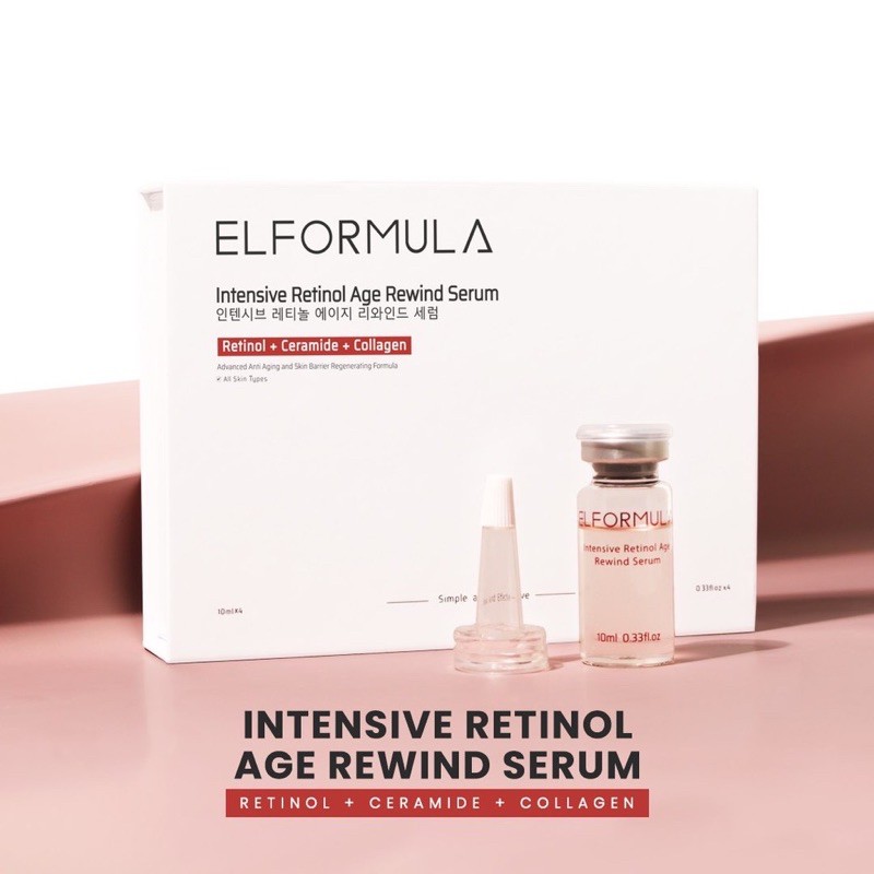 ELFORMULA INTENSIVE RETINOL AGE REWIND SOLUTION SERUM