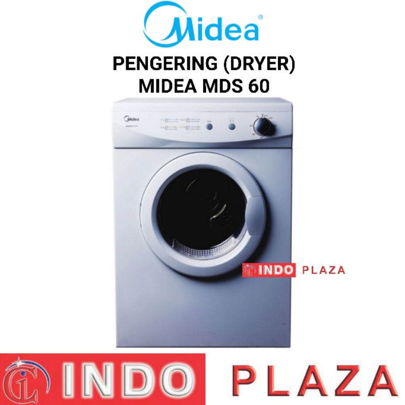 MESIN PENGERING / DRYER 6 KG / 6KG MIDEA MDS60-V014