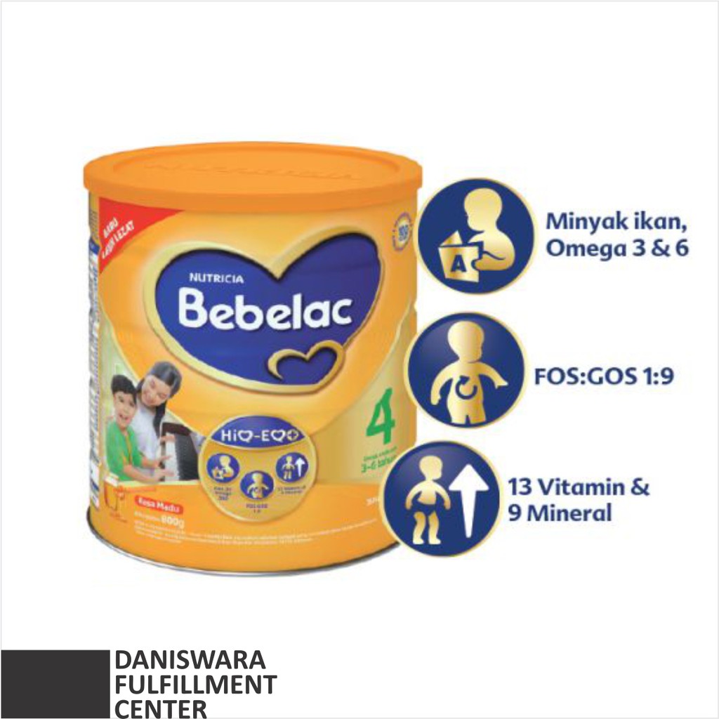 Bebelac 4 Madu 800gr