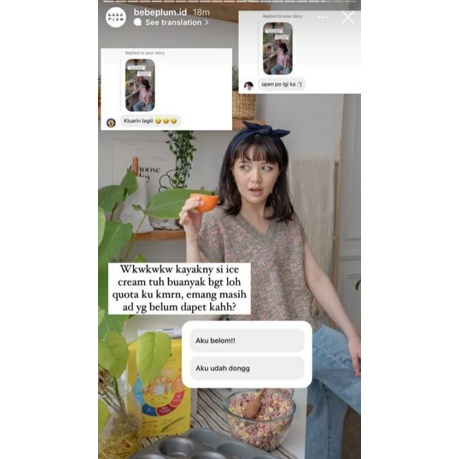 Bebeplum ice cream vest in mint choco chip