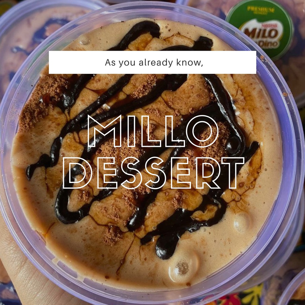 

Milo dessert