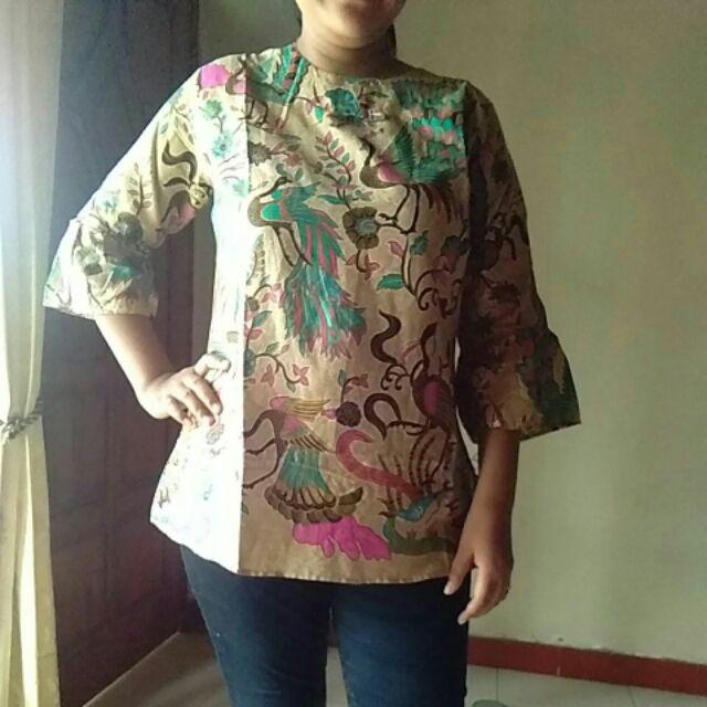 Maura Couple - Sania Ruffle Batik Couple Ori Ndoro Jowi Dnt