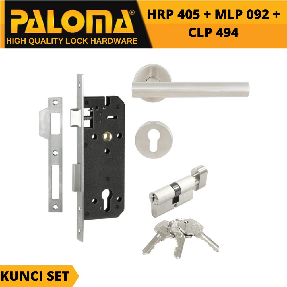 PALOMA HRP 405 MLP 022 CLP 494 HANDLE KUNCI SET GAGANG PINTU RUMAH  KUNCI KNOB KAMAR