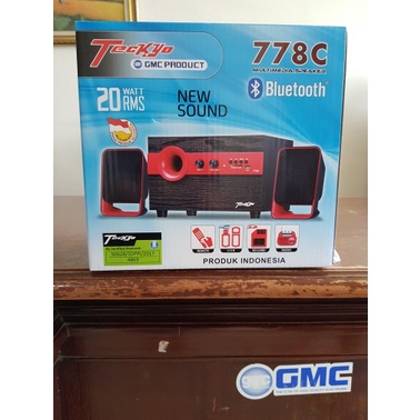 Speaker Blutooth Aktif Teckyo 778C Gmc Multimedia Speaker Full Bass