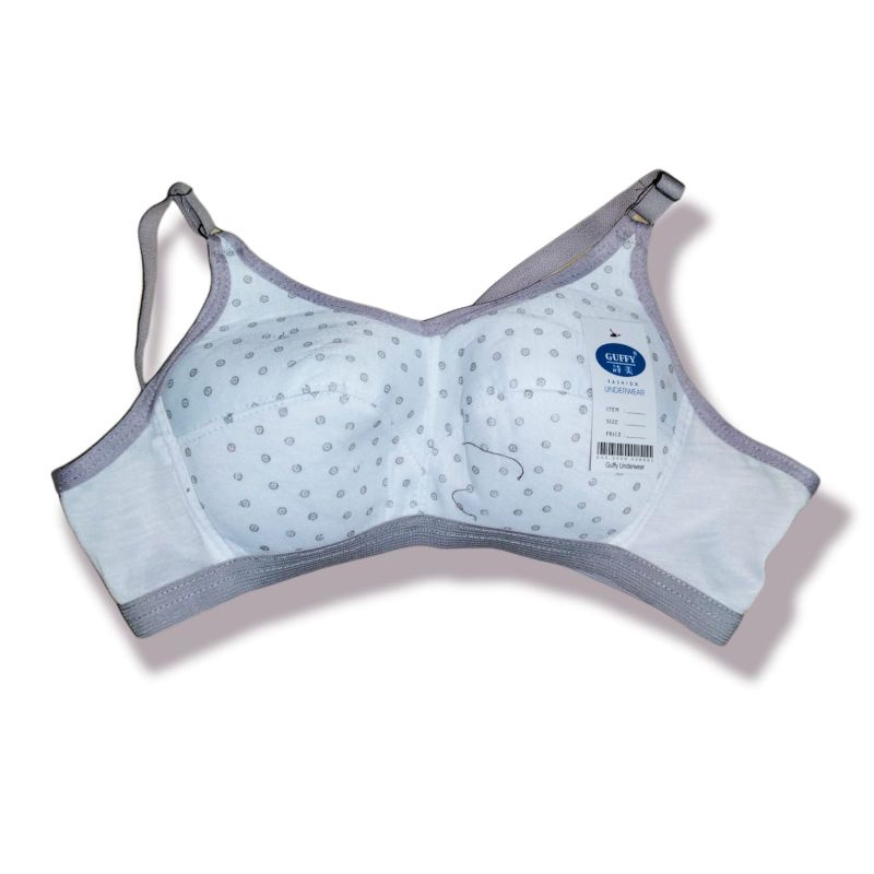 [[ 1Pcs ]] Bra Remaja GUFFY Tanpa Busa Tanpa Kawat // 32 34 36