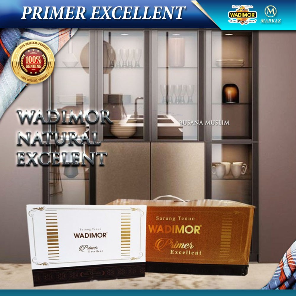 SARUNG WADIMOR PRIA PRIMER EXCELLENT NEW / SARUNG WADIMOR /  MURAH GROSIR ECERAN