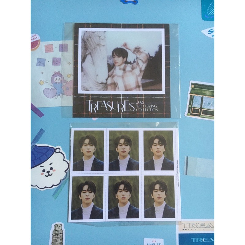 photocard treasure chapter 1, 2, full album, welcol & md kempi my treasure