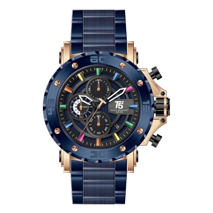 JAM TANGAN PRIA T5 H 3702G Original