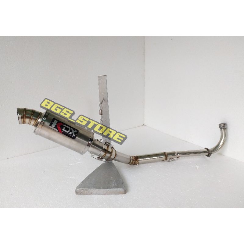 Knalpot KDX kolong buat Supra X 125 . Supra fit . karisma . Blade . Revo dll