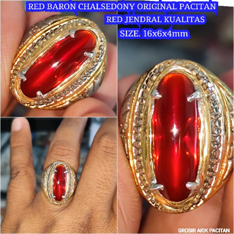 RED BARON RED JENDRAL NATURAL PACITAN KELAS SUPER PALING DIBURU