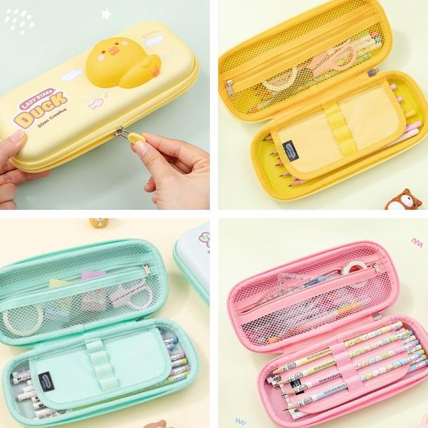 

Tokkado Fuwa Squishy Pencil Case Kotak Pensil Besar Anak Sekolah Lucu