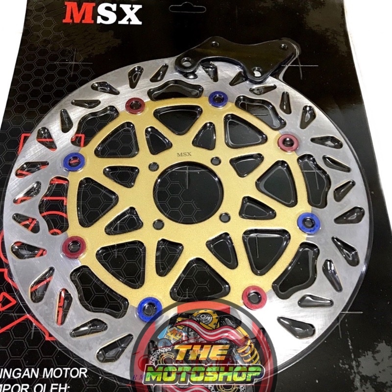 Piringan Cakram Depan Lebar 300MM Plus Breket Motor JUPITER Z / VEGA R / VEGA R NEW / VEGA LAMA / JUPITER Z NEW  /VEGA ZR /  FIZR