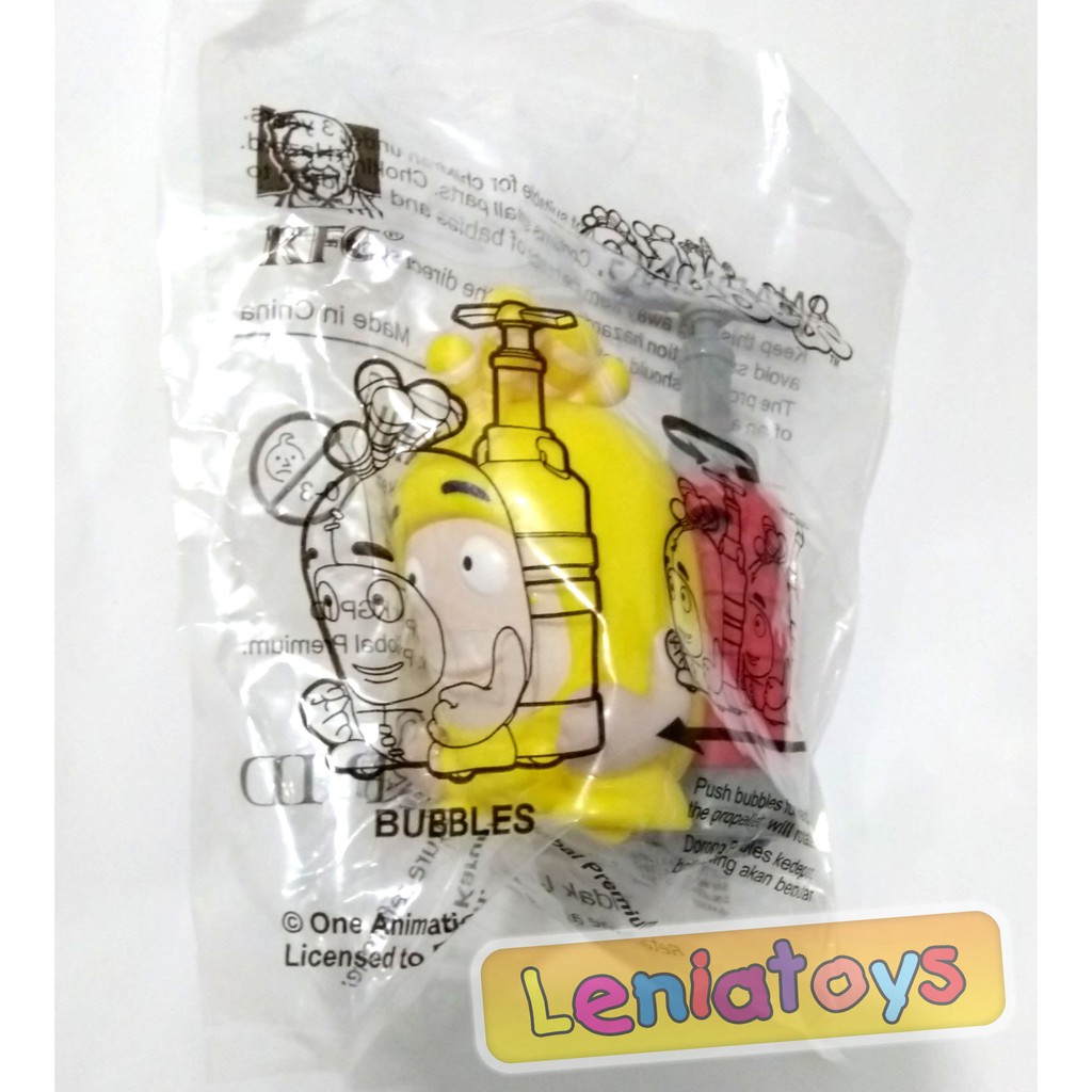 Bubbles Oddbods Movie KFC Chaki Kids Meal