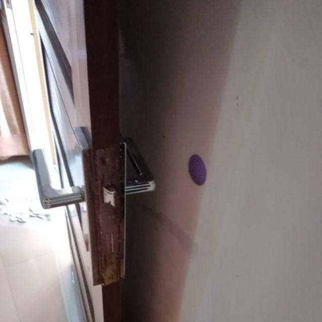 Pad/bumper Pelindung Dinding Self-adhesive Anti Tumbukan Untuk Gagang Pintu