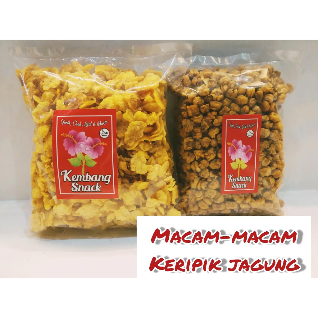 

KUE KERING- KRIPIK JAGUNG MARNING RASA MANIS DAN ASIN KEMASAN 250GR-KEMBANG SNACK