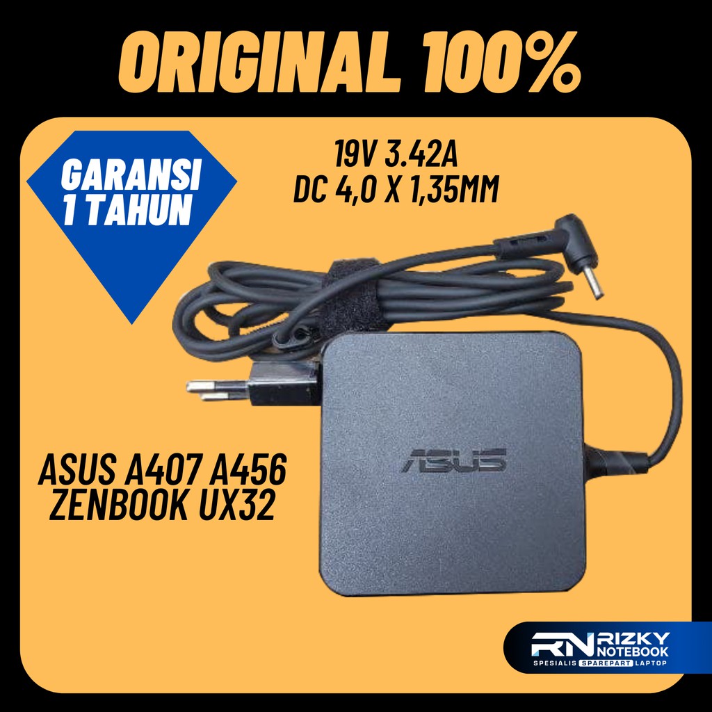 ADAPTOR CHARGER ORI ASUS X441 X453 A407U A407UA A407UF X441SA X441SC X441U X441UA X453M X453MA