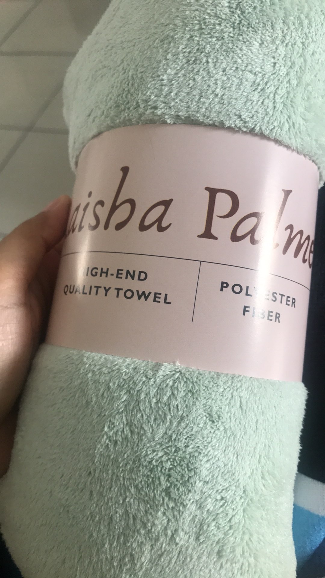 Rc Handuk Mandi Dewasa Jumbo Polos Raisha Palmer Ukuran 70x135