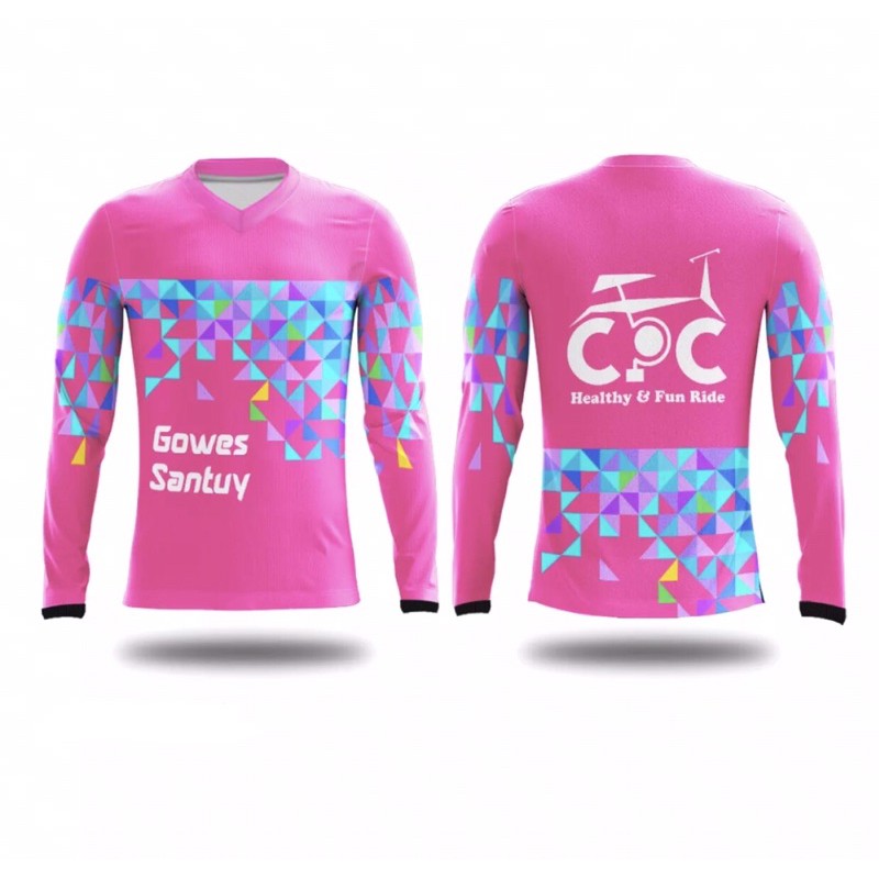 Jersey Sepeda Wanita Custom ~ Baju Sepeda ~ Kaos Sepeda ~ Seragam Sepeda Wanita | GOWES SANTUY