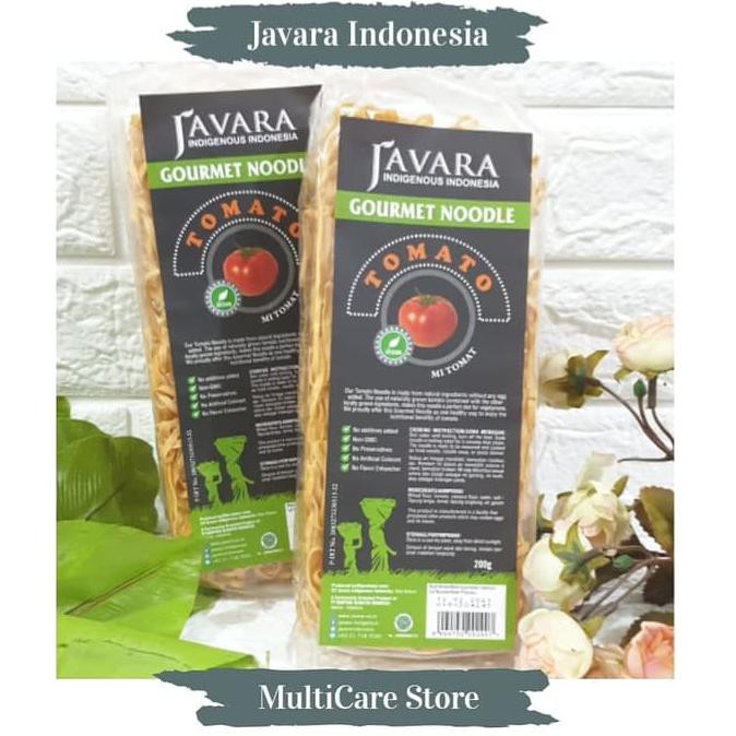 

Terlaris# Organik Mie Sayuran Javara - Tomat