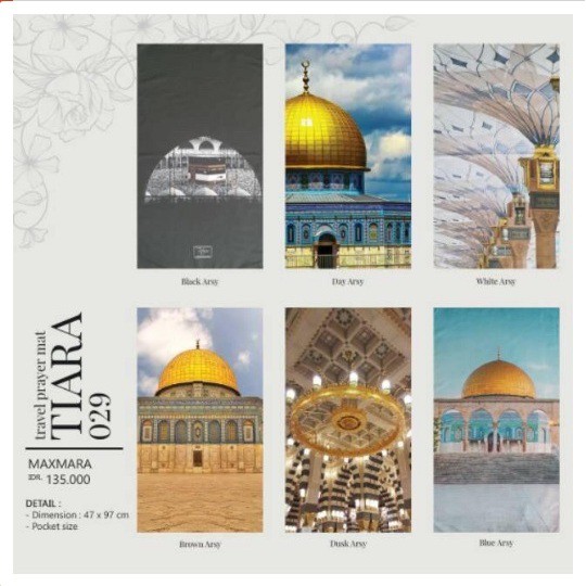 SAJADAH TATUIS PRAYER MAT 029
