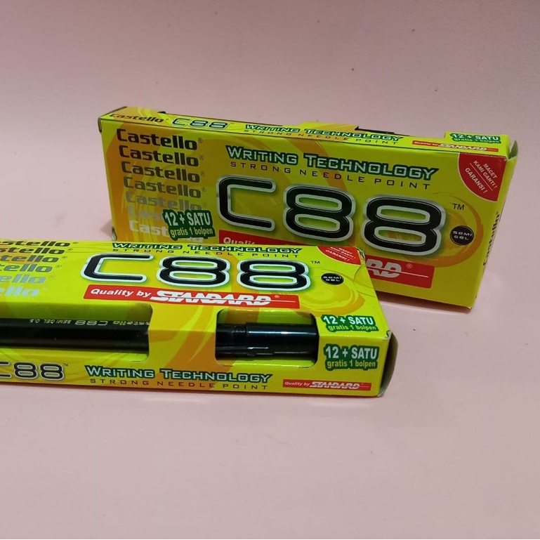 Pen Castello C88 (12Pcs) Bonus 1