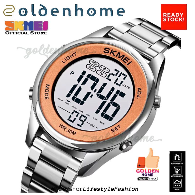 SKMEI 1849 JAM TANGAN WANITA DIGITAL SPORT STAINLESS FASHION STYLE SKMEI ORIGINAL TAHAN AIR 100% 30M
