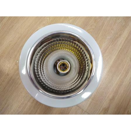 Downlight kaki 2 reflektor sarang tawon bintik fitting E27 (lampu ulir)