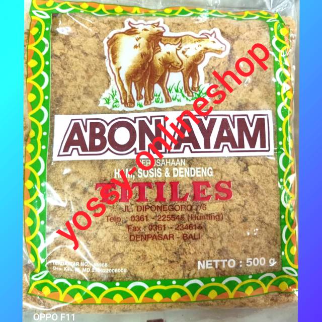 

Abon Ayam Titiles