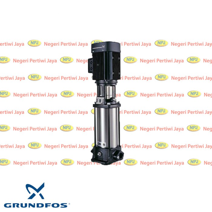 Grundfos Vertical Water Pump CR 5-20 - Pompa Air Vertikal