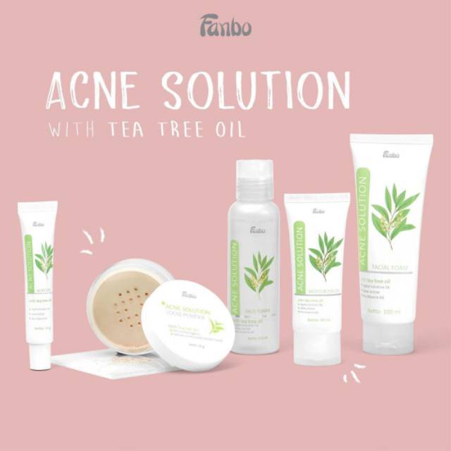 Fanbo Acne Solution Series | Moisturizer Gel | Facial Foam | Toner