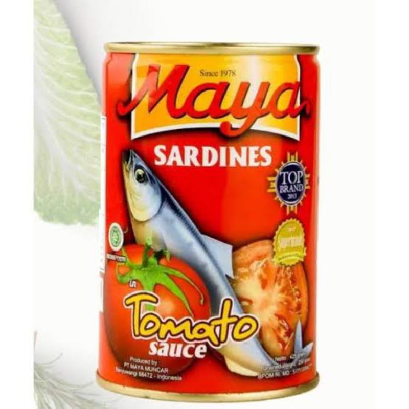 

Maya Sarden Sardines Tomato Sauce 155 gram