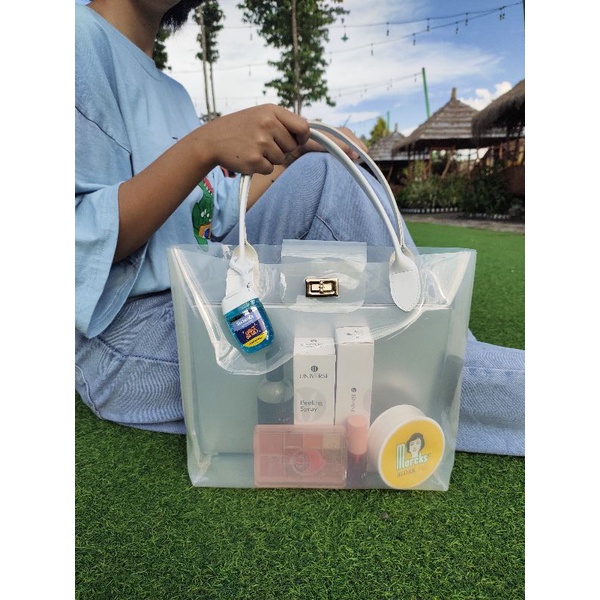 Totebag mika pvc Jelly Dini