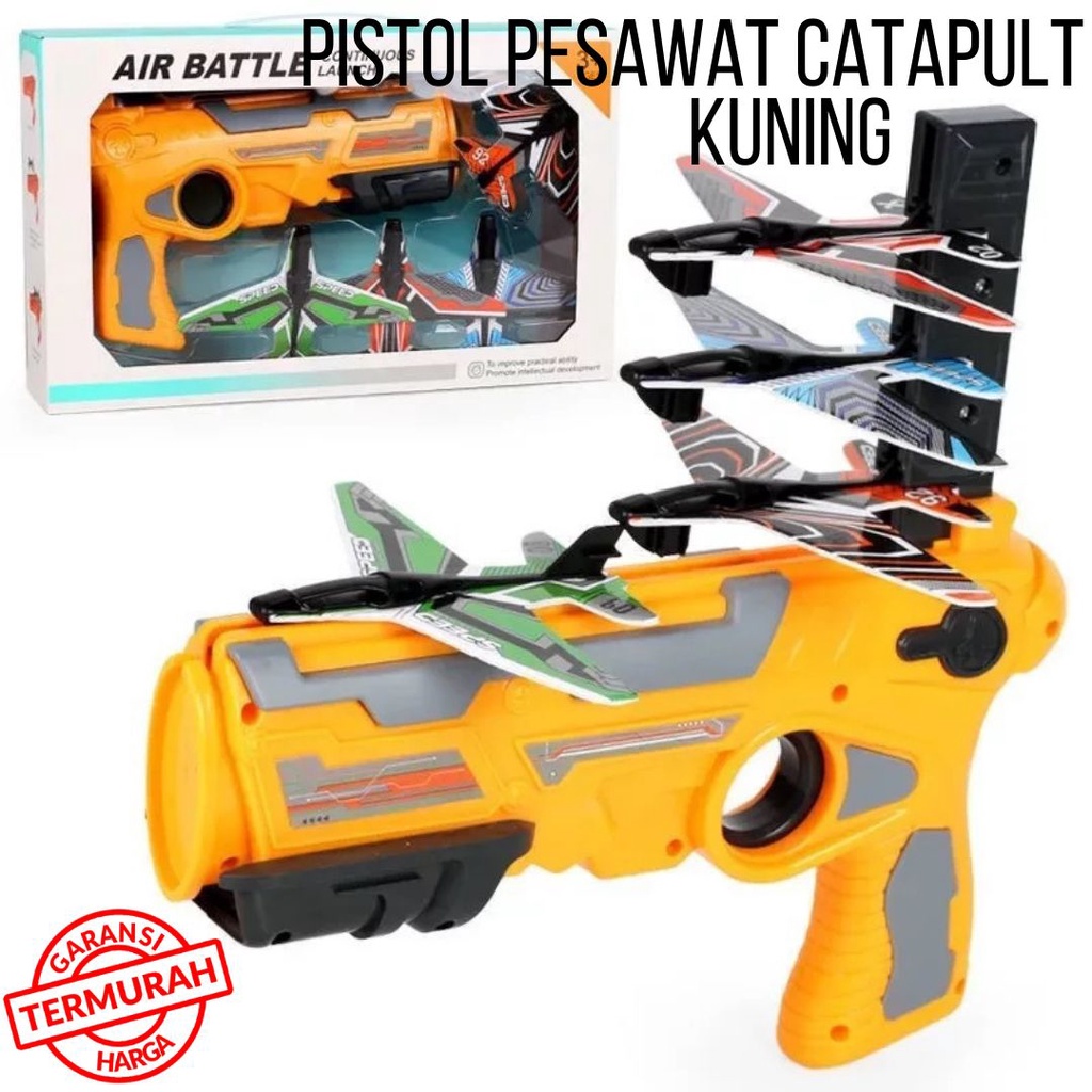 MATAHARI - Mainan Anak Air Battle Mainan Pistol Dengan Pesawat Terbang Edukasi Mainan