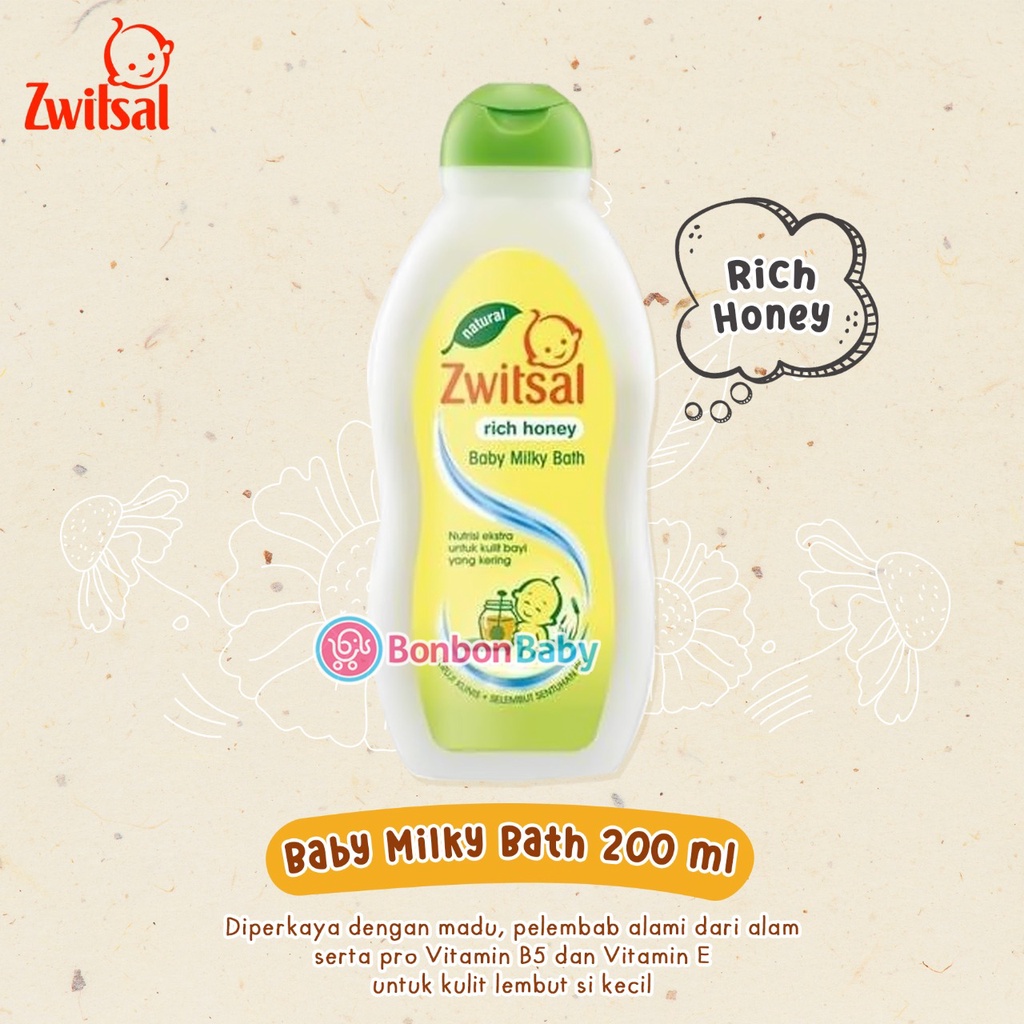 Zwitsal Baby Bath 200ml