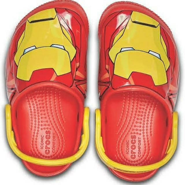crocs ironman light up