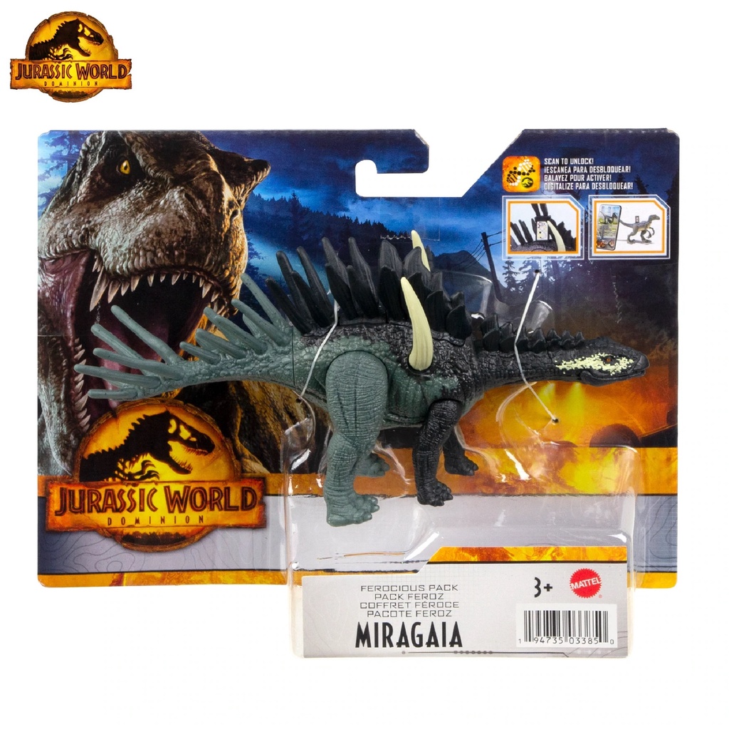 JURASSIC WORLD 2022 Dominion Ferocious Pack Miragaia Figure