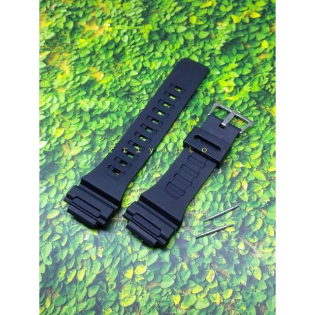 Strap Tali Jam Tangan Casio W75h tali casio w75h Bonus pen Stainless