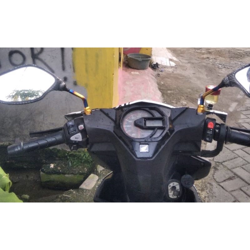 SAKLAR HOLDER KIRI REPLIKA KTC NMAX PCX ADV VIXION CBR SONIC FINO SATRIA FU R15 R25 VARIO DLL