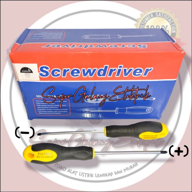 Obeng Uk. 6Inci/ Obeng 6&quot;/ Obeng Screwdriver/ Obeng Screwdriver 6&quot;