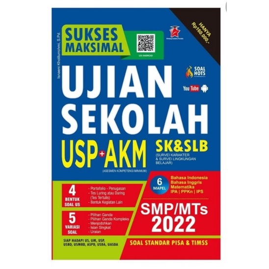 Sukses Maksimal Ujian Sekolah USP+AKM SMP 2022