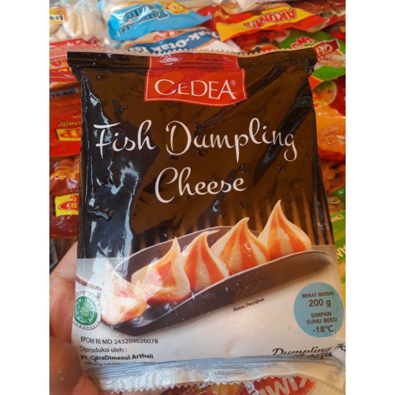 

PROMO !!! Cedea cheese dumpling / dumpling keju / cedea / dumpling keju cedea 200gr