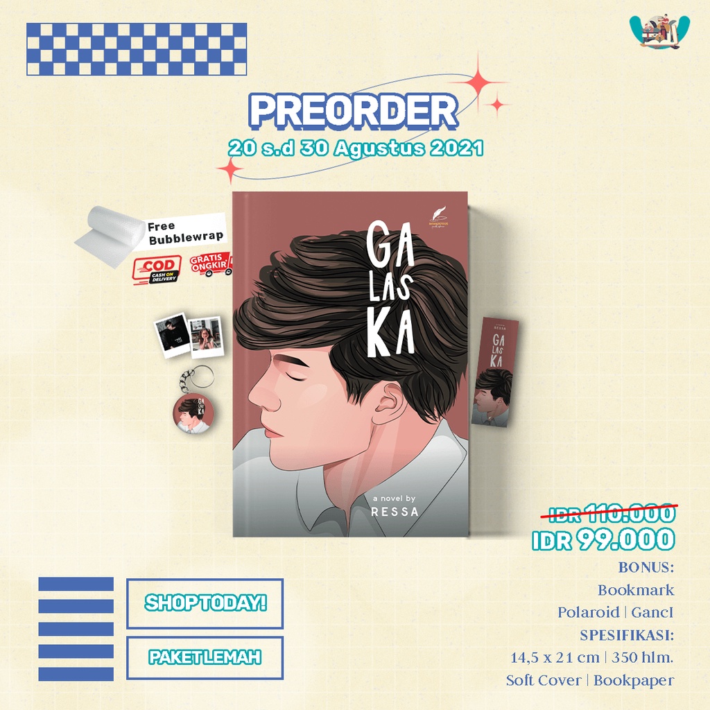 Novel Galaska karya Ressa-Buku Aja